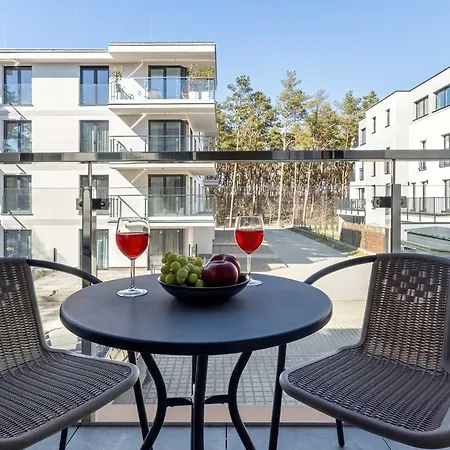 Appartement Jasny Milano 12 Z Balkonem I Parkingiem By Renters Międzywodzie